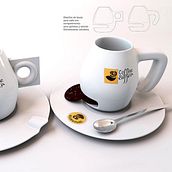 Coffee & Butter. Projekt z dziedziny Concept art, Projektowanie graficzne, Wzornictwo przem, słowe i  Modelowanie 3D użytkownika Wladimir Cossio Vahos - 25.07.2018