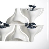 Patio de Aguas (sistema de maceteros de pared). Un projet de Artisanat, Design  , et Conception de produits de Peter Galkin - 21.04.2016