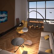 Podivm. Un progetto di 3D, Architettura d'interni e Interior design di Jennifer Garcia - 25.07.2018