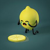 Mi Proyecto del curso: Introducción exprés al 3D: de cero a render con Cinema 4D. Projekt z dziedziny 3D, Animacje 3D, Animacja postaci, Kreat, wność, Design, Projektowanie graficzne, Wzornictwo przem, słowe,  Modelowanie 3D i Retuszowanie fotografii użytkownika Bea - 29.07.2018
