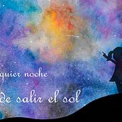Cualquier noche puede salir el sol. Traditional illustration project by ssussb - 07.27.2018