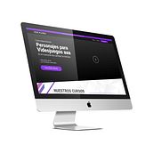 Sito web de membresía para cursos online de 3D. Web Development, and Web Design project by Fabian Torres Bernett - 08.29.2018