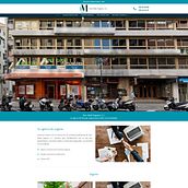 DESARROLLO WEB INTEGRAL DE PÁGINA WEB Y LOGOTIPO EMPRESA DE SEGUROS. Un proyecto de Desarrollo Web y Diseño de logotipos de Alicia Guallar Gimeno - 30.04.2018