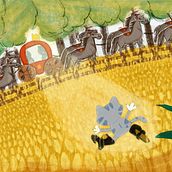 ILUSTRACIÓN DEL CUENTO EL GATO CON BOTAS DE PERRAULT BY MIMO. Un proyecto de Ilustración tradicional de Carolina Fontanals Riola - 02.08.2018