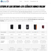 EstufasTOP - Estufas de Butano . % Michel Miró tarafından hazırlanan Mimarlık, Web Tasarımı, Ve Web Geliştirme projesi - 07.31.2018