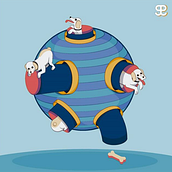 Mi Proyecto del curso: Ilustración para no ilustradores . Traditional illustration, Digital Illustration, and Vector Illustration project by Alejandro reyes - 07.31.2018