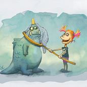 Ilustración infantil y juvenil. Traditional illustration project by Roc Alemany - 07.31.2018