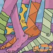 Perdí mi calcetín. Un projet de Illustration numérique de Fikka Casa Ilustración - 09.04.2020