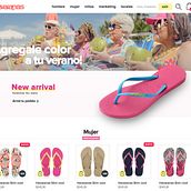Havaianas eCommerce. Un proyecto de Desarrollo Web y Diseño Web de Gustavo Iglesias - 03.08.2018