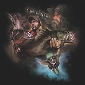 Portada Catlálogo Pesca y Caza. Design project by Ivan Pastoriza - 03.16.2017