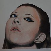 Mi Proyecto del curso:  Retrato realista con lápices de colores. Portrait Drawing project by Maria C. Espino - 08.05.2018