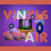 VINYLS TO THE AIR. 3D, and Digital Illustration project by Javier Jiménez - 08.10.2018