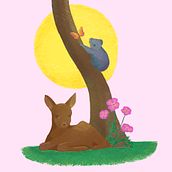 Mi Proyecto del curso: Ilustración digital con lápices de colores. Digital Illustration project by Maria Dolores Martinez - 08.06.2018