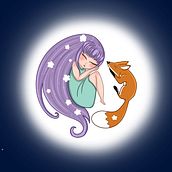 Nanami, ilustración infantil. Character Design, Traditional illustration, and Digital Illustration project by Laura Zafra Moreno - 08.06.2018