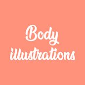 Body illustrations. Creativit, Design, Graphic Design, Traditional illustration, and Vector Illustration project by Manuela Sánchez - 08.01.2018