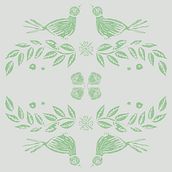 Un jardín en otoño. Un proyecto de Diseño de complementos, Diseño de moda y Pattern Design de Almudena López - 06.09.2018
