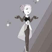 White Pearl - Illustration . Vector Illustration project by Marisol Alvino Chung - 07.27.2018
