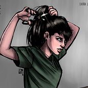 Ophelia's Syndrome: "No more hiding". Comic, Character Design, and Digital Illustration project by Laura Zafra Moreno - 08.08.2018