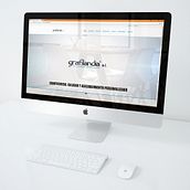 Diseño y Publicación del sitio web: Grafilandia en Cantabria Negocios. Web Development, and Web Design project by María Hoyos Gutiérrez - 08.09.2018