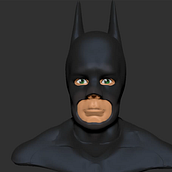 Mi Proyecto del curso: Modelado de personajes en 3D/ Batman. 3D projeto de maximotena - 11.08.2018