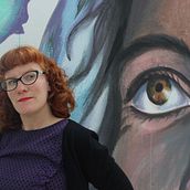Mural "Anónimas, retratos de musas cotidianas" en Goián, Tomiño, Pontevedra.. Street Art, and Painting project by Gemma Marqués - 02.08.2018
