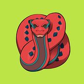 Viboras!. Traditional illustration, and Digital Illustration project by Kenny - 08.16.2018
