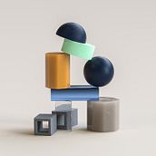 Equilibrio. 3D, Art Direction, and Motion Graphics project by Alberto Carbonell - 08.14.2018