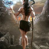 Skyrim Witch. Un progetto di Ritocco fotografico di José Angel Díaz García - 16.08.2018