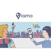 VIAMO - spot. Un proyecto de Animación 2D y Motion Graphics de Juanca Arniz - 19.04.2018