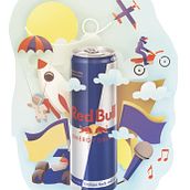 Mi Proyecto del curso: Ilustración Red Bull. Un proyecto de Ilustración tradicional, Ilustración digital, Ilustración vectorial y Retoque fotográfico de Unai Martinez de Sosa - 21.08.2018