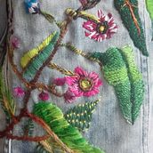 Planta y flores. Arts, and Crafts project by Gabriela Romero - 08.21.2018