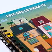 Agenda corporativa · Ilustración. Art Direction, Design, Graphic Design, and Vector Illustration project by Diego Checa - 08.22.2018