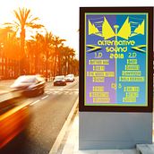Cartel Festival. Poster Design, Graphic Design, Events, and Advertising project by Ismael Aso - 08.22.2018