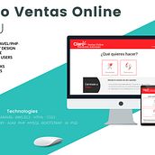 CLARO VENTAS ONLINE . Web Development project by Edgardo Flores - 08.23.2018