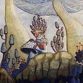 Boletus, practicas en acuarelas. Traditional illustration project by Araceli Salazar Casamayor - 08.27.2018