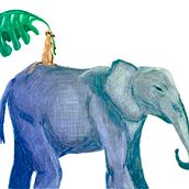 Mi Proyecto del curso: Ilustración digital con lápices de colores. Traditional illustration, and Digital Illustration project by gabrieladominguin - 08.27.2018