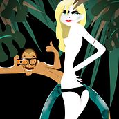 Cara and Terry. Un proyecto de Ilustración tradicional de Ana Benítez Tirado - 28.08.2018