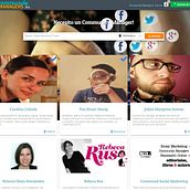 CommunityManagers.es. Web Design, Digital Marketing, and Social Media project by SIRIX - 08.29.2018