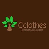 Eclothes tienda especializada en ropa 100% ecologica. Graphic Design project by Daniel Alcala Garcia - 08.29.2018