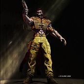 Proyecto de 2015. Un mutante esqueleto hecho con zbrush 3dsmax y photoshop.. Projekt z dziedziny 3D i  Modelowanie 3D użytkownika José Manuel Claro Salguero - 25.03.2015