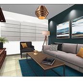 Mi Proyecto del curso: Iniciación al diseño de interiores. Een project van Interieurontwerp van Gabriela Constantino - 30.08.2018