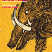 Bestia Parda poster. Desenho e Ilustração tradicional projeto de Álvaro Cubero González - 01.05.2018