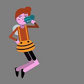 Stephy, una abejita fuera de lo normal.. Animation, Character Animation, and Motion Graphics project by Stephy Tillet - 09.01.2018