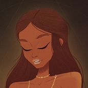God is a woman. Un progetto di Arte concettuale, Character design e Illustrazione digitale di Erik Acacio - 02.09.2018