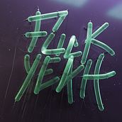 Mi Proyecto del curso: Lettering 3D: modelado y texturizado con Cinema 4D. Projekt z dziedziny 3D użytkownika Julián Rodríguez - 03.09.2018