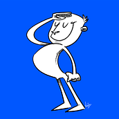 Aquí está mi proyecto del curso: Humor gráfico para principiantes. Een project van  Tekening y Traditionele illustratie van Nadim Amin De La Hoz - 08.02.2020