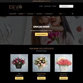 DEVÓ FLORES, Creación de una tienda online en WordPress. Web Design project by Miguel Angel Zaragoza Torres - 05.05.2019