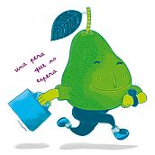 una pera que no espera. Un progetto di Illustrazione tradizionale e Illustrazione digitale di tita wong - 10.09.2018