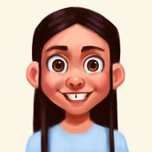 Girl. Concept Art, and Character Design project by Bea Estévez Álvarez - 09.05.2018