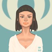 Retratos . Desen, Desen de portret și Design de Raquel Carreres - 09.05.2018